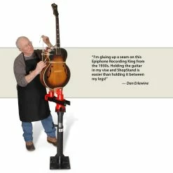 ShopStand And Guitar Repair Vise Set - StewMac -Kit Melody Sales Store 5391 3 dan on white 2700px