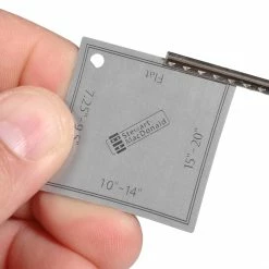 Fret Slot Depth Gauge - StewMac -Kit Melody Sales Store 5435 2 inuse 1550