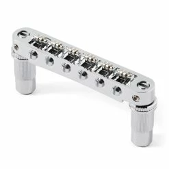 TonePros TPFR Tune-o-matic Bridge With Roller Saddles - StewMac