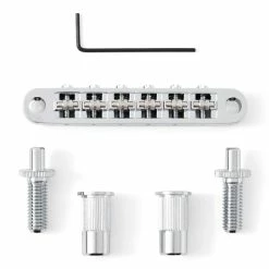 TonePros TPFR Tune-o-matic Bridge With Roller Saddles - StewMac 10 TonePros TPFR Tune-o-matic Bridge With Roller Saddles - StewMac -Kit Melody Sales Store 5531 3 3000 1