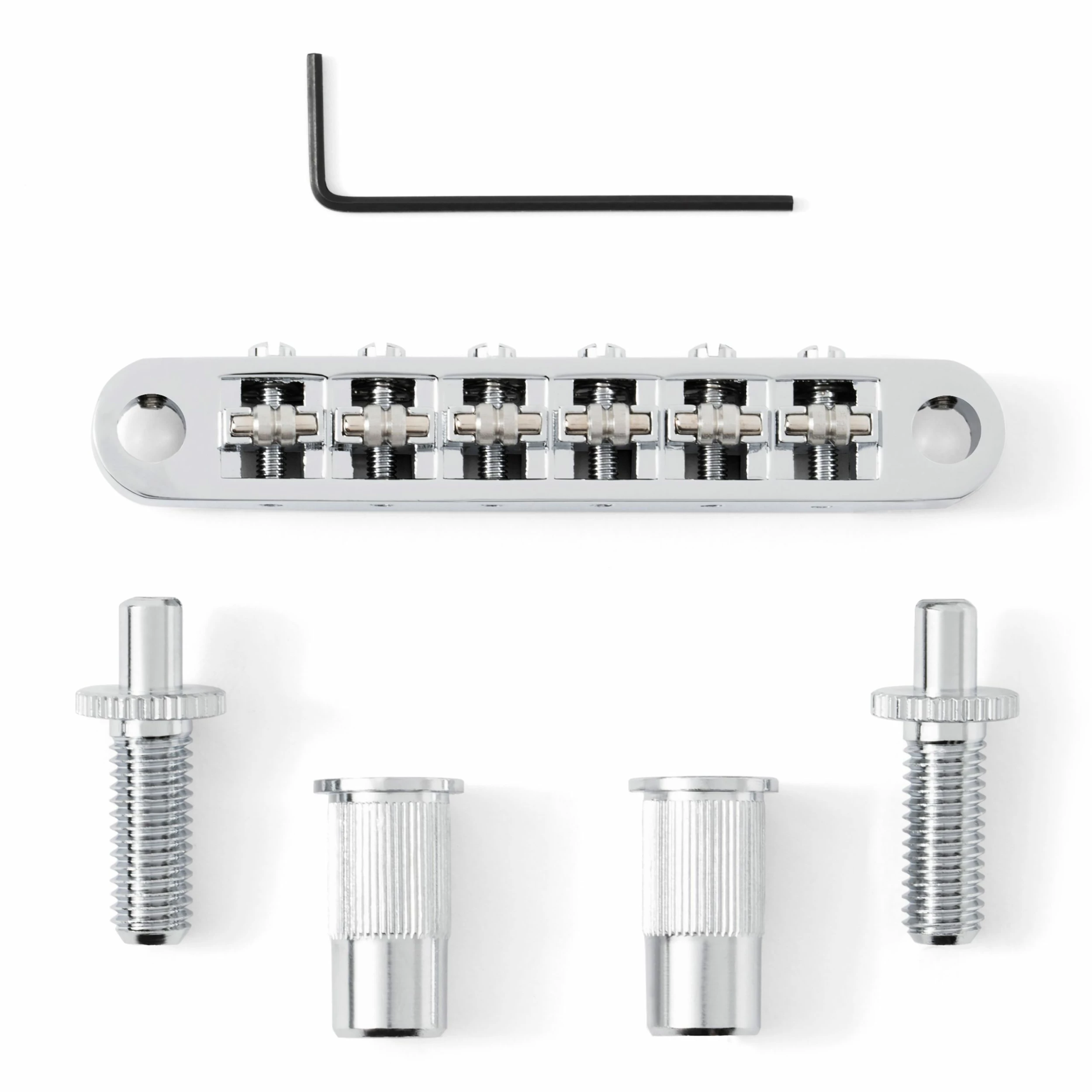 TonePros TPFR Tune-o-matic Bridge With Roller Saddles - StewMac 5 TonePros TPFR Tune-o-matic Bridge With Roller Saddles - StewMac - Image 3