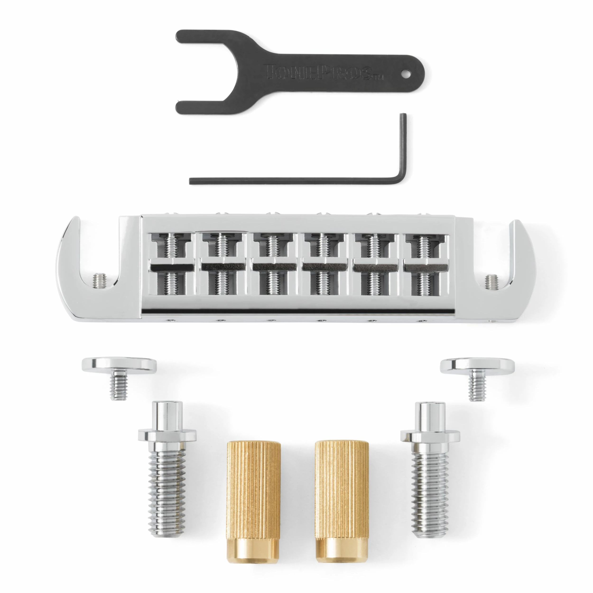 TonePros AVT2M Wraparound Bridge - StewMac 5 TonePros AVT2M Wraparound Bridge - StewMac - Image 3