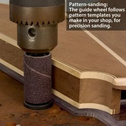 Robo-Sander Flush Trim Sander - StewMac -Kit Melody Sales Store 5662 3 inuse 2000