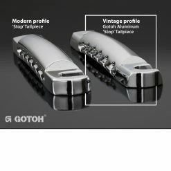 Gotoh Aluminum Stop Tailpiece - StewMac -Kit Melody Sales Store 5851 2 2000