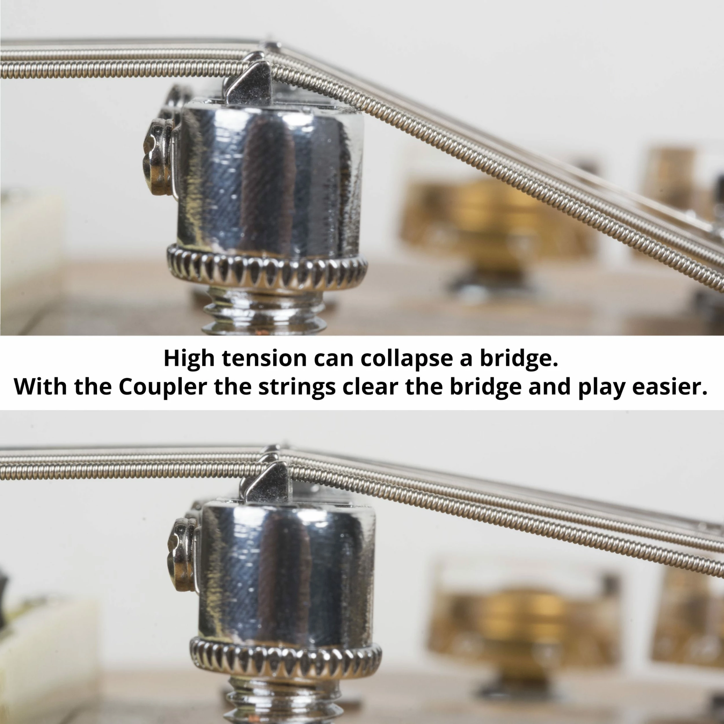 Coupler Tailpiece Locking System - StewMac 5 Coupler Tailpiece Locking System - StewMac - Image 3
