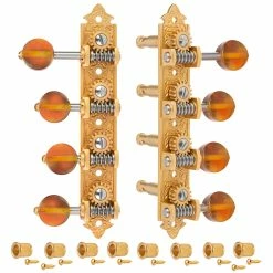 Waverly F-style Mandolin Machines With Amber Knobs - StewMac -Kit Melody Sales Store 6097 g on white 3000