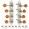Waverly F-style Mandolin Machines With Amber Knobs - StewMac -Kit Melody Sales Store 6097 on white 3000