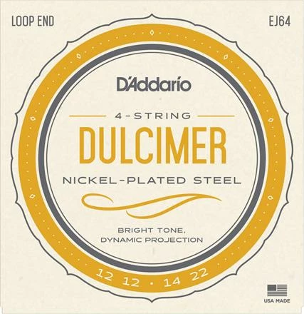 D'Addario 4-String Dulcimer Strings - StewMac 3 D'Addario 4-String Dulcimer Strings - StewMac