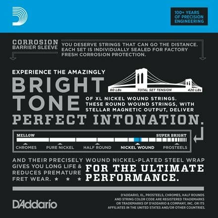 D'Addario Nickel Wound Bass Strings 2-Pack - StewMac 4 D'Addario Nickel Wound Bass Strings 2-Pack - StewMac - Image 2