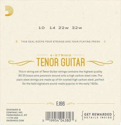 D'Addario Tenor Guitar Strings - StewMac 4 D'Addario Tenor Guitar Strings - StewMac - Image 2