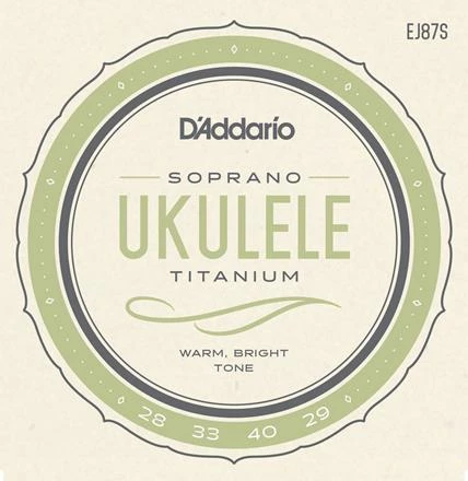 D'Addario Titanium Ukulele Strings - StewMac 3 D'Addario Titanium Ukulele Strings - StewMac