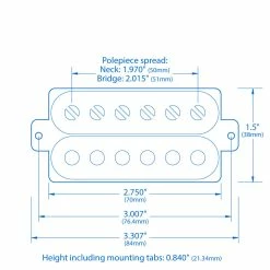StewMac Overwound Humbucker Pickups - StewMac 11 StewMac Overwound Humbucker Pickups - StewMac -Kit Melody Sales Store m004071 specs