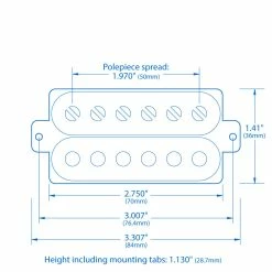 StewMac Parsons Street Humbucker Pickups - StewMac -Kit Melody Sales Store m004072 specs