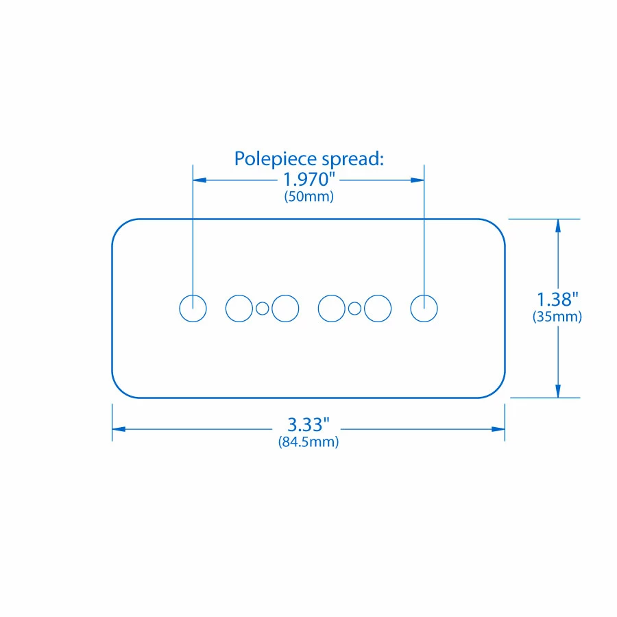 StewMac Modern Soapbar P-90 Pickups - StewMac 6 StewMac Modern Soapbar P-90 Pickups - StewMac - Image 4
