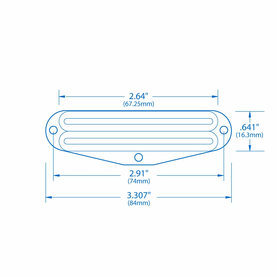 StewMac Hotwound Dual-rail Single-coil Sized Humbucker Pickups - StewMac 4 StewMac Hotwound Dual-rail Single-coil Sized Humbucker Pickups - StewMac - Image 2
