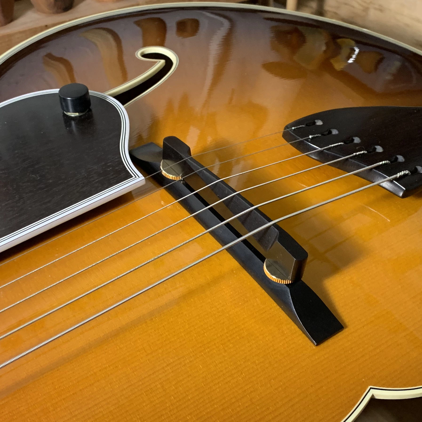 Benedetto Archtop Guitar Bridge - StewMac 4 Benedetto Archtop Guitar Bridge - StewMac - Image 2