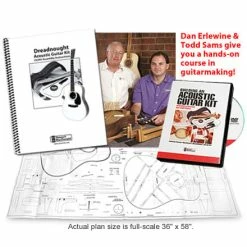 WoodStax Flame Cherry Dreadnought Kit, Bolt-On Neck - 029 - StewMac -Kit Melody Sales Store wgo5kv 04 instructions 440 1